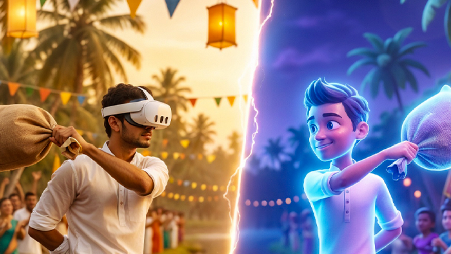 VR Kotta Pora – Avurudu Pillow Fight VR